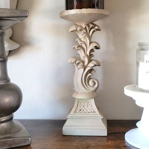 9.75" Ornate Candle Holder
